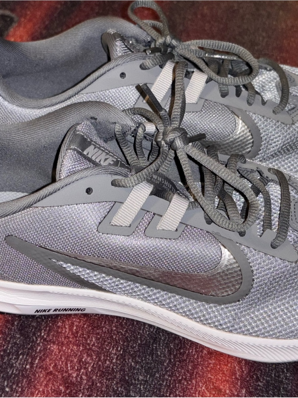 Nike Women’s Gray Mesh Running Sneakers